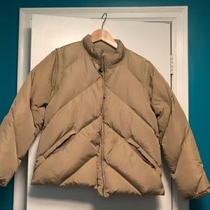 J Crew convertible puffer jacket
